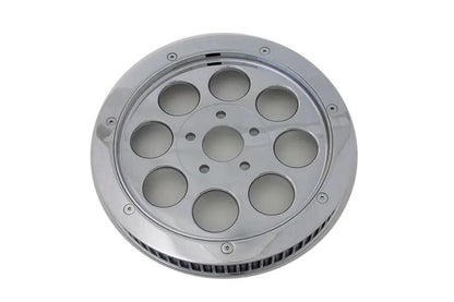 York 70 Tooth Chrome Rear Drive Pulley for Harley Davidson FL and FX Models by York