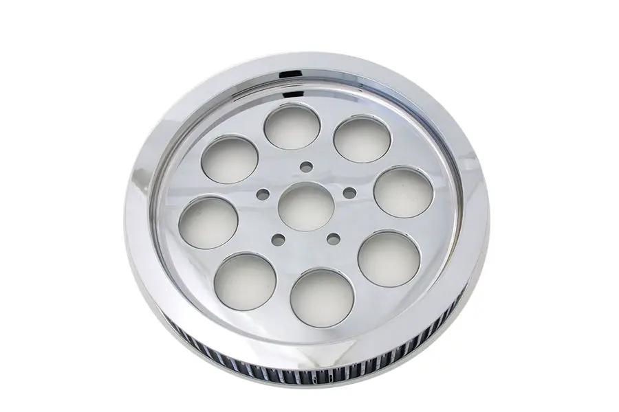 York 70 Tooth Chrome Rear Drive Pulley for Harley Davidson FL and FX Models by York