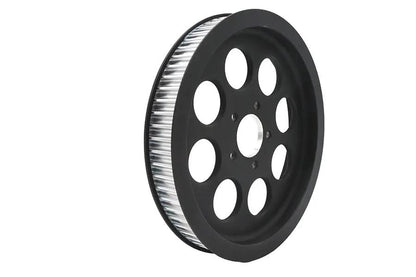 V-Twin 40217-00 Black 70-Tooth Rear Drive Pulley for Harley Davidson FLT Models by V-Twin