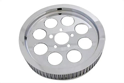 York Chrome Rear Drive 70 Tooth Pulley for Harley Davidson FLT Models by York