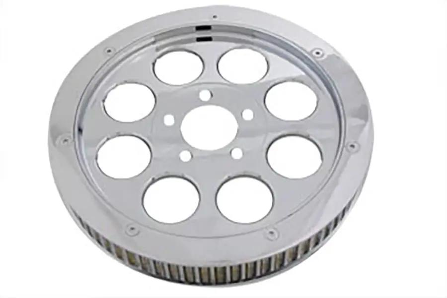 York Chrome Rear Drive 70 Tooth Pulley for Harley Davidson FLT Models by York