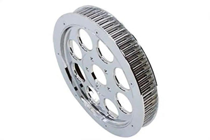 York Chrome Rear Drive 70 Tooth Pulley for Harley Davidson FLT Models by York