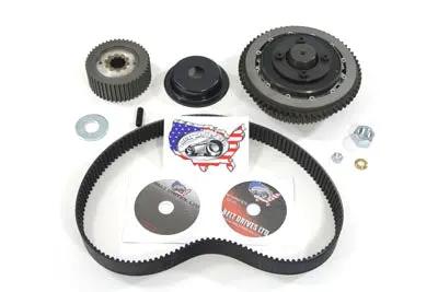Belt Drive LTD. EVBB-3T-4 Clutch Drive Kit for Harley Davidson FL Models by Belt Drive LTD.