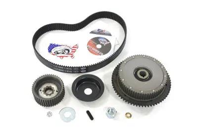 Belt Drive LTD. EVBB-3T-4 Clutch Drive Kit for Harley Davidson FL Models by Belt Drive LTD.