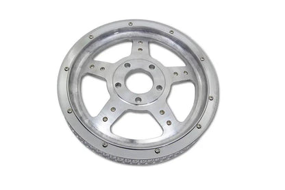 York Rear Drive Pulley 68 Tooth Chrome for Harley Davidson XL Models by York