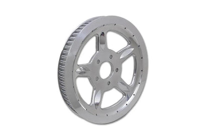 York Rear Drive Pulley 68 Tooth Chrome for Harley Davidson XL Models by York