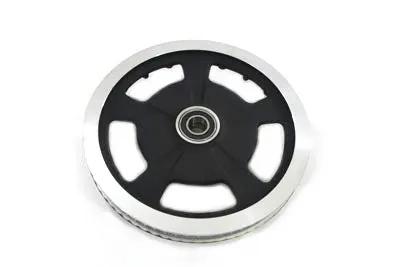 V-Twin Rear Pulley 68 Tooth Black for Harley Davidson FLT – 1 Inch Wide, OEM Cross Ref 40217-09 by V-Twin