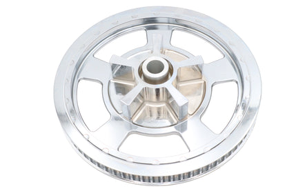 V-Twin 191447 Chrome Rear Drive Pulley, 68-Tooth