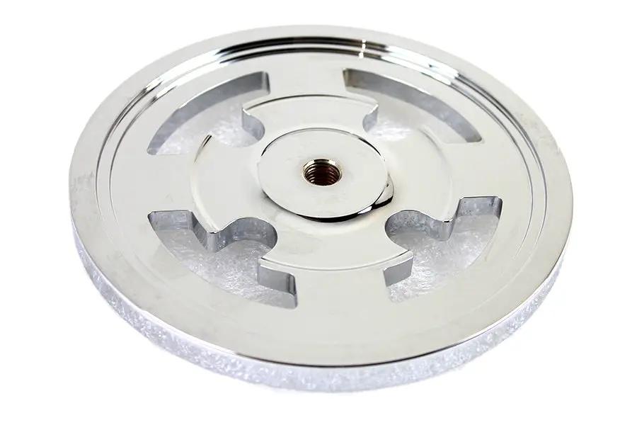 York Inner Clutch Pressure Plate Chrome for Harley Davidson FL Models by York