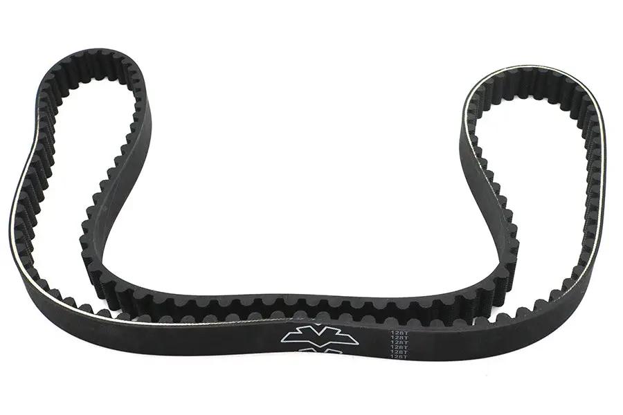 Ultima 1-1/8 inch Rear Drive Belt with 128 Teeth for Harley Davidson XL Models by Ultima