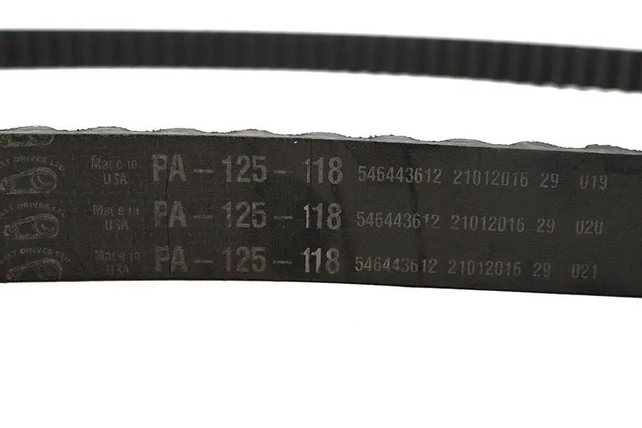 Belt Drive LTD. 1-1/8 inch Carlisle Panther Rear Belt 125 Tooth by Belt Drive LTD.