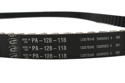 Belt Drive LTD. 1-1/8 inch Carlisle Panther Rear Belt 128 Tooth for Harley Davidson XL Models by Belt Drive LTD.