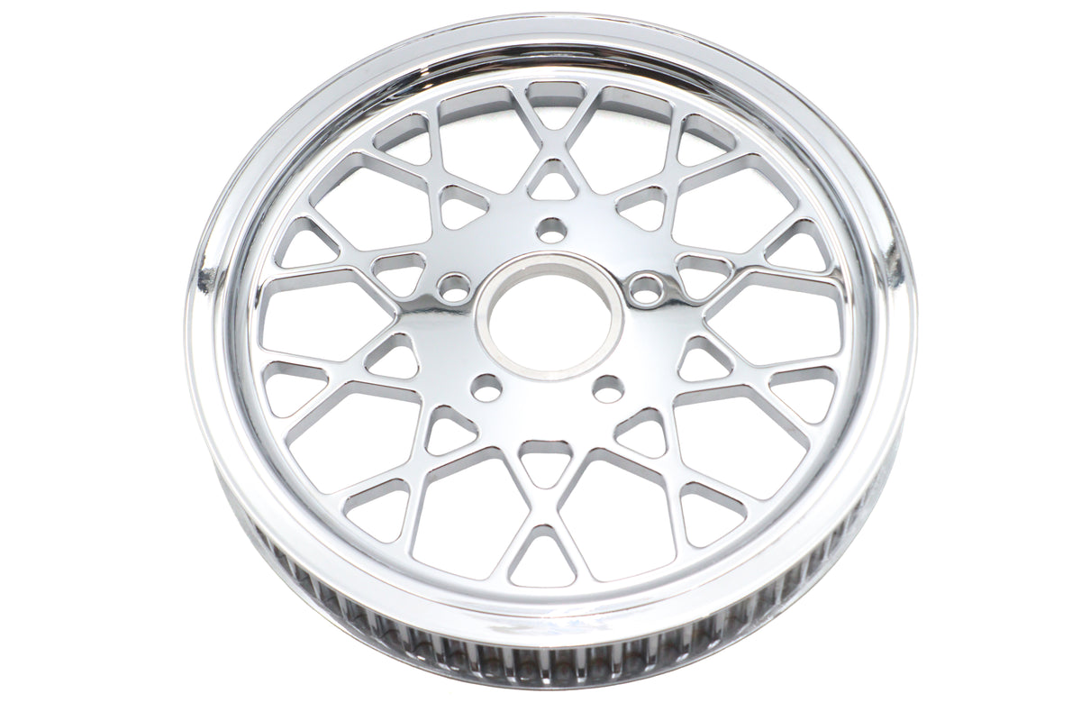 Ultima Classic Spoke Rear Drive Pulley 65 Tooth Chrome, Part Number 94-600