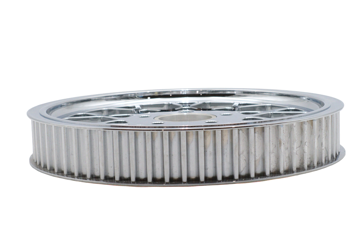 Ultima Classic Spoke Rear Drive Pulley 65 Tooth Chrome, Part Number 94-600
