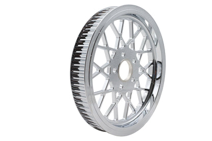 Ultima 94-601 Classic Spoke 70-Tooth Chrome Rear Drive Pulley for 1.5-Inch Belt