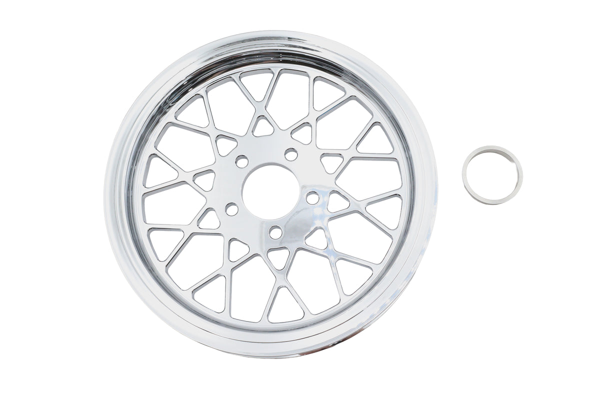 Ultima 94-601 Classic Spoke 70-Tooth Chrome Rear Drive Pulley for 1.5-Inch Belt