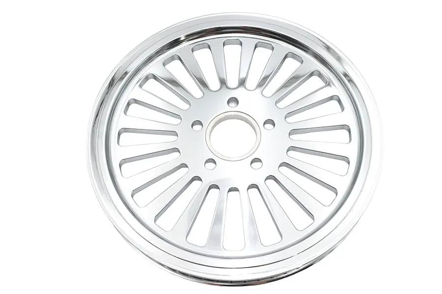 Ultima King Spoke Rear Drive Pulley 70 Tooth Chrome - High-Performance Motorcycle Drive Component by Ultima