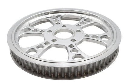 Ultima Kool Kat Rear Drive Pulley 65 Tooth Polished - High-Performance Motorcycle Part by Ultima