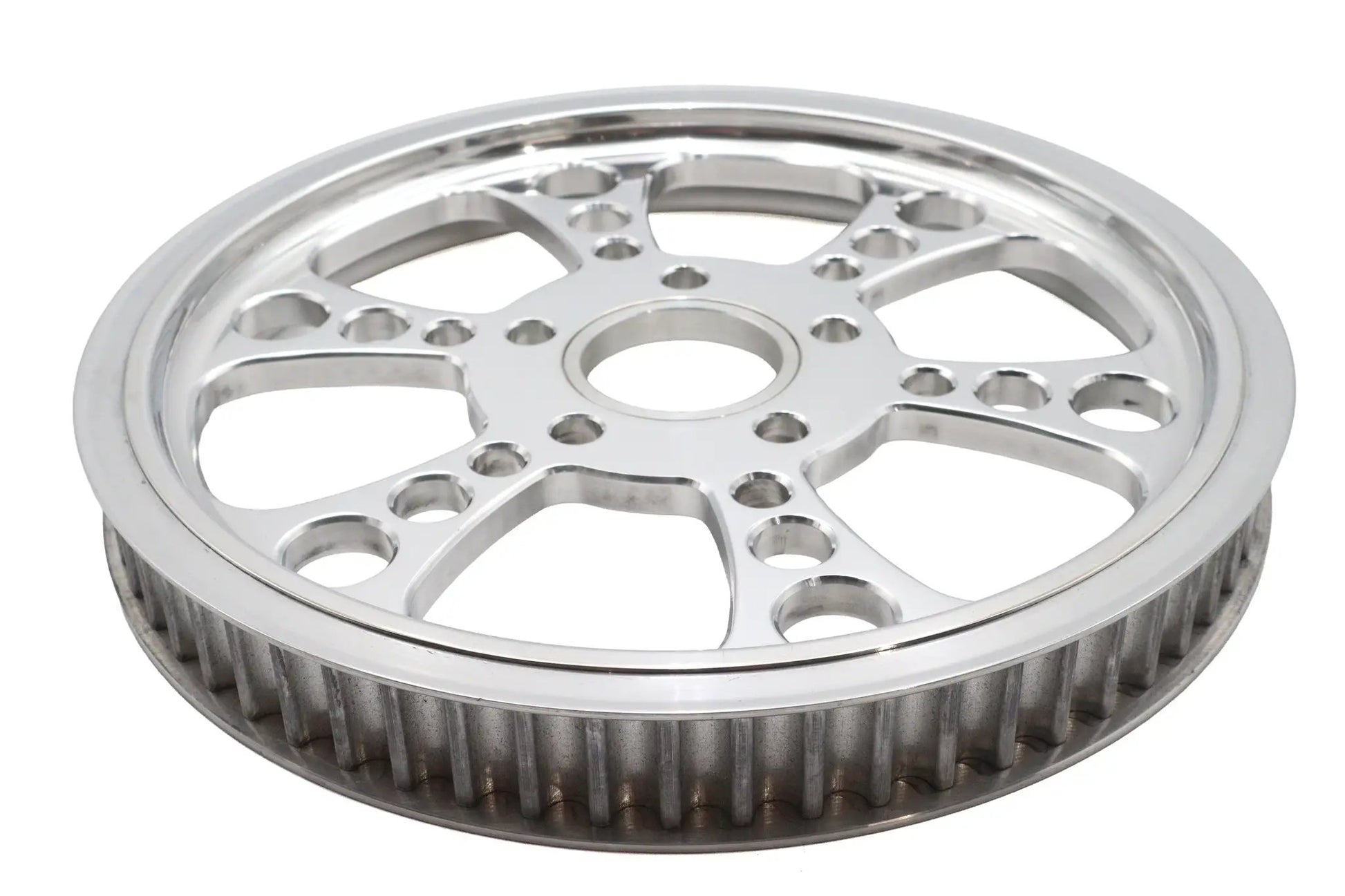 Ultima Kool Kat Rear Drive Pulley 70 Tooth Polished - High-Performance Motorcycle Drive Component by Ultima