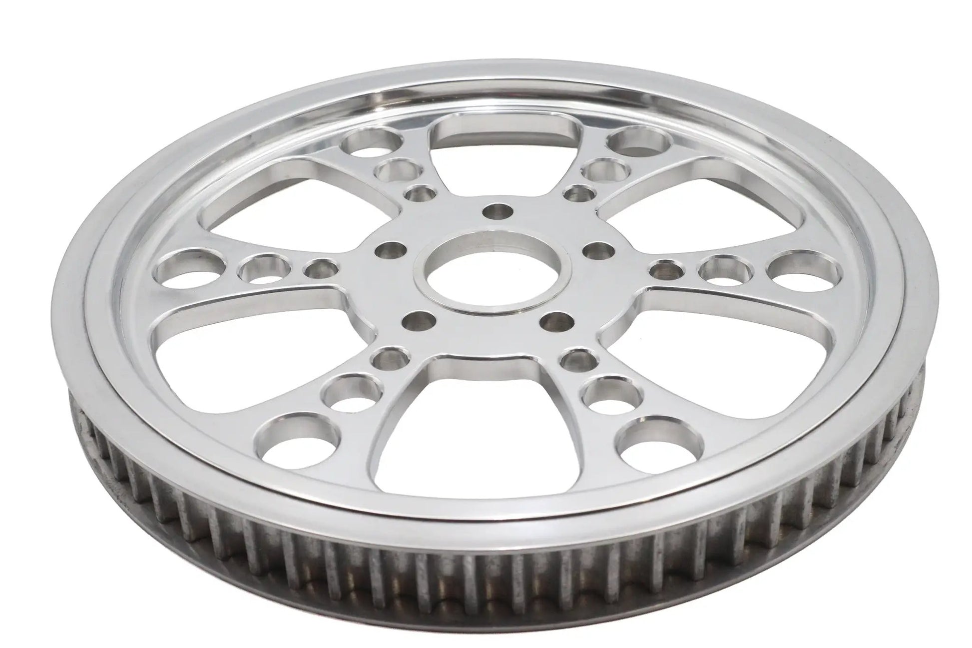 Ultima Kool Kat Rear Drive Pulley 70 Tooth Polished - High-Performance Motorcycle Drive Component by Ultima