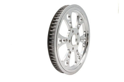Ultima Kool Kat Rear Drive Pulley 70 Tooth Polished - High-Performance Motorcycle Drive Component by Ultima
