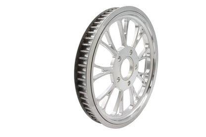 Ultima Manhattan Rear Drive Pulley 65 Tooth Polished - High-Performance Drive Component by Ultima