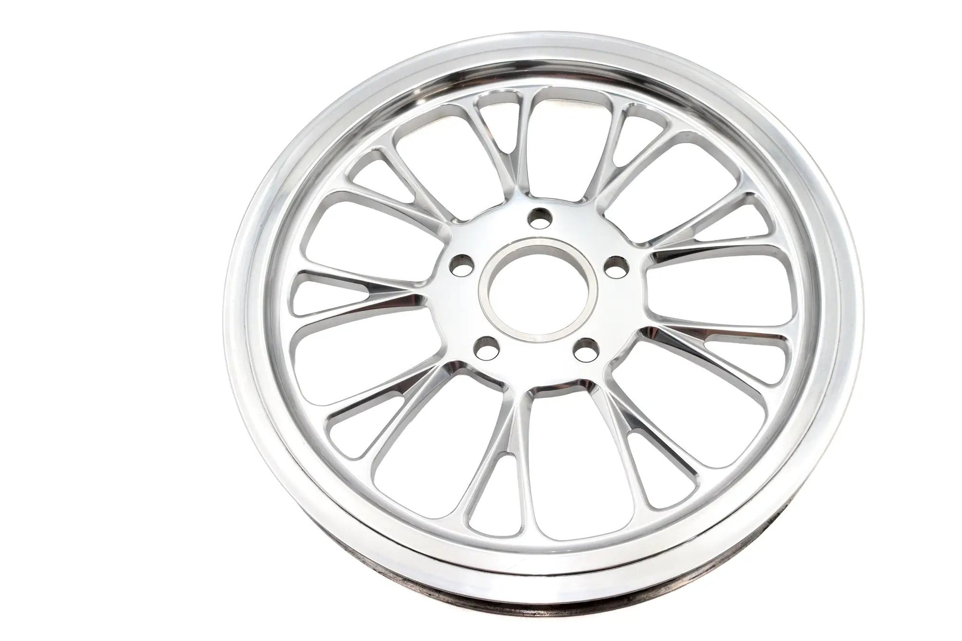 Ultima Manhattan Rear Drive Pulley 70 Tooth Polished for Custom Motorcycle Builds by Ultima