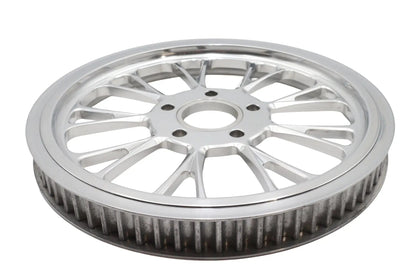Ultima Manhattan Rear Drive Pulley 70 Tooth Polished for Custom Motorcycle Builds by Ultima