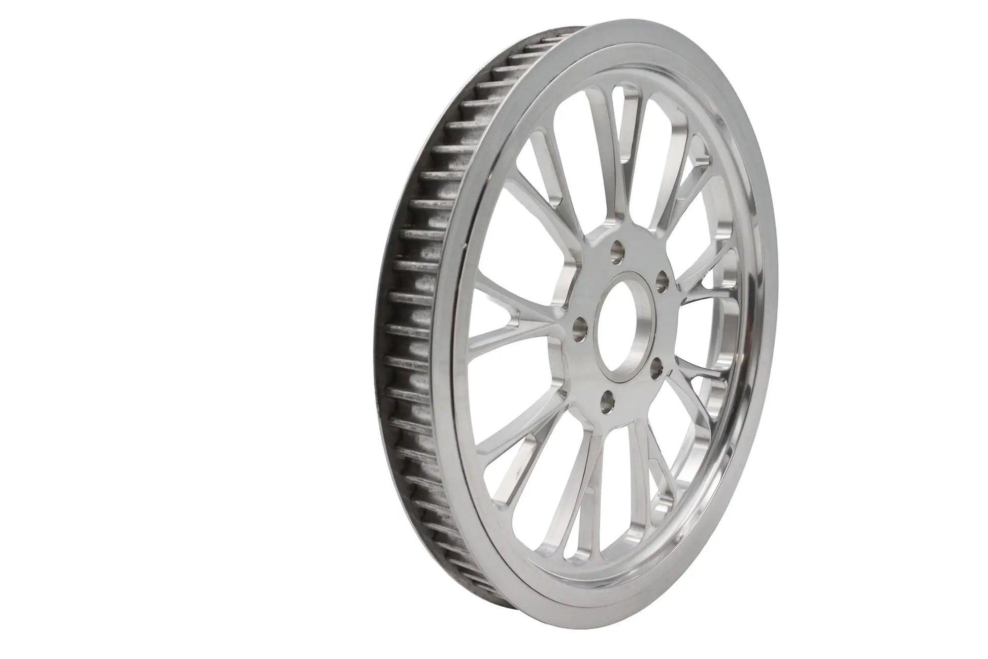Ultima Manhattan Rear Drive Pulley 70 Tooth Polished for Custom Motorcycle Builds by Ultima