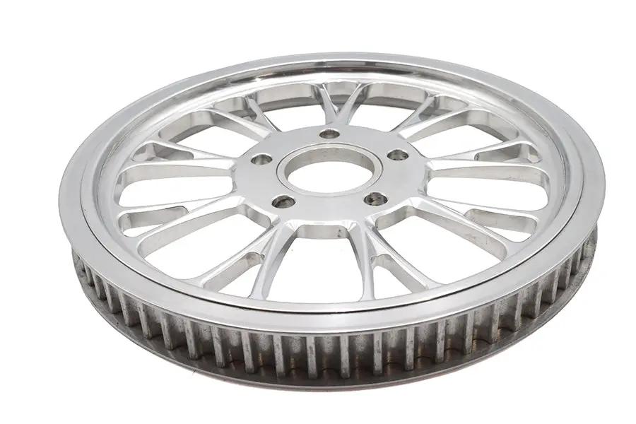 Ultima Manhattan Rear Drive Pulley 65 Tooth Polished – High-Performance Drive Component by Ultima