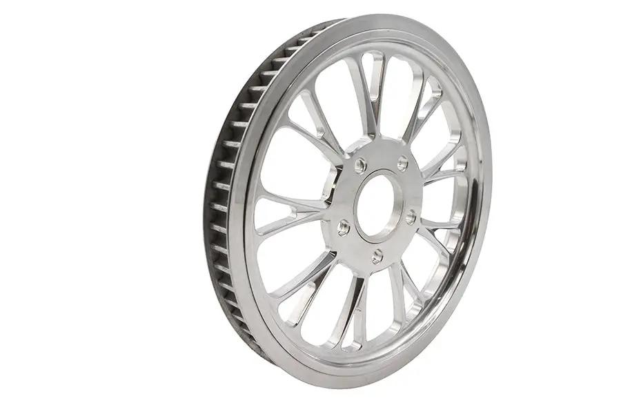 Ultima Manhattan Rear Drive Pulley 65 Tooth Polished – High-Performance Drive Component by Ultima