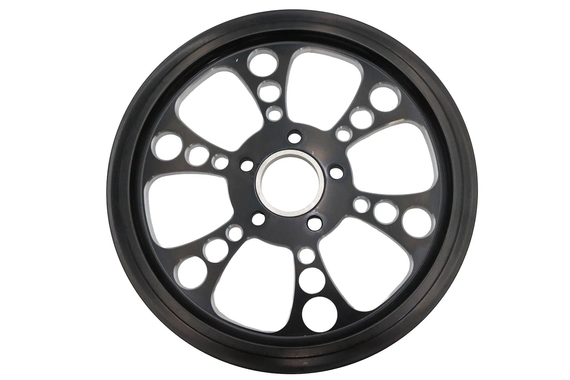 Ultima Kool Kat Rear Drive Pulley 70 Tooth Black - High-Performance Motorcycle Part by Ultima