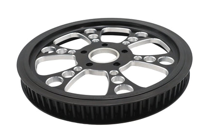 Ultima Kool Kat Rear Drive Pulley 70 Tooth Black - High-Performance Motorcycle Part by Ultima