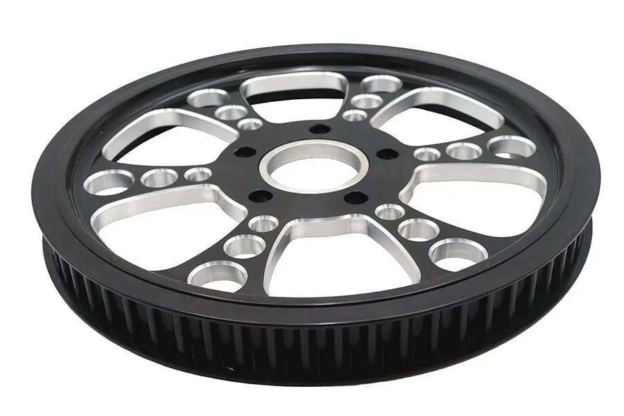 Ultima Kool Kat Rear Drive Pulley 65 Tooth Black Cut - Part Number 94-673 by Ultima