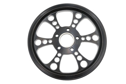 Ultima Kool Kat Rear Drive Pulley 65 Tooth Black Cut - Efficient Power Transmission for Custom Builds by Ultima