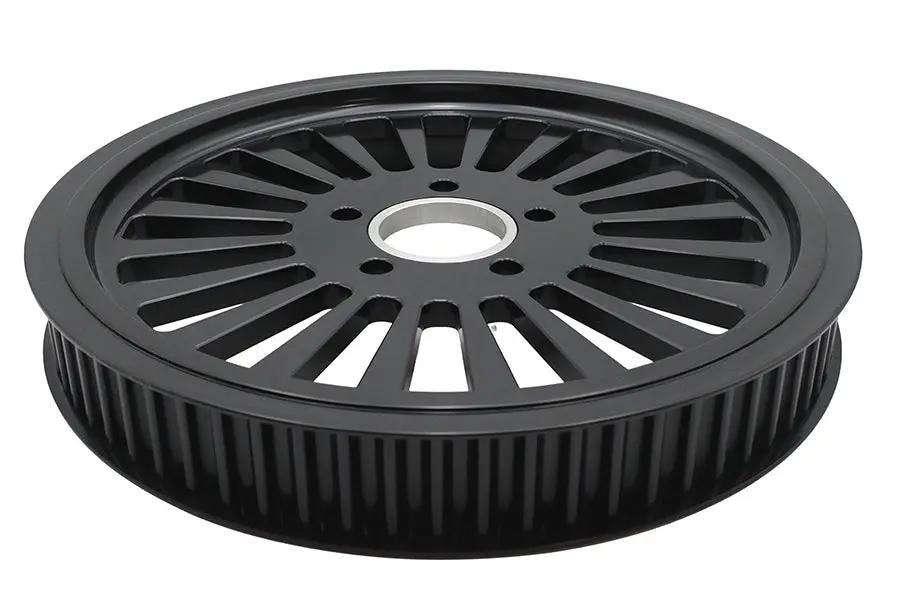 Ultima King Spoke Rear Drive Pulley 70 Tooth Black - Part Number 94-681 by Ultima