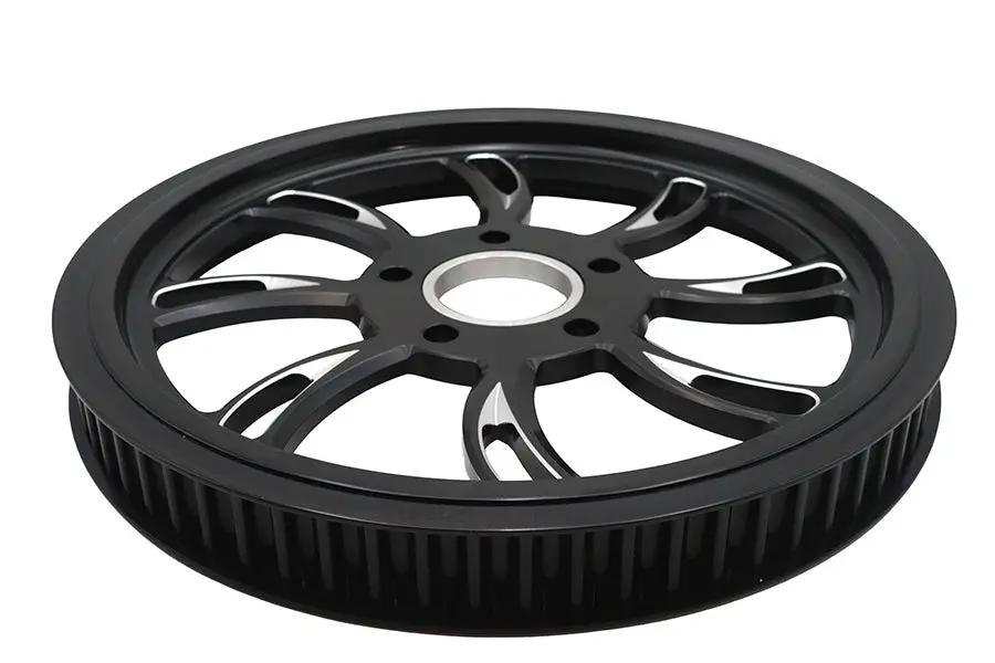 Ultima Vortex Rear Drive Pulley 65 Tooth Black Cut - Part Number 94-723 by Ultima