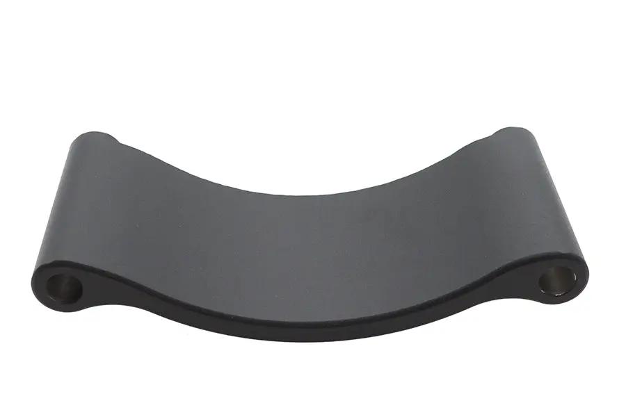 Ultima Rear Belt Guard in Black for 2-Inch Bagger Belt Drive - Part 58-661 by Ultima
