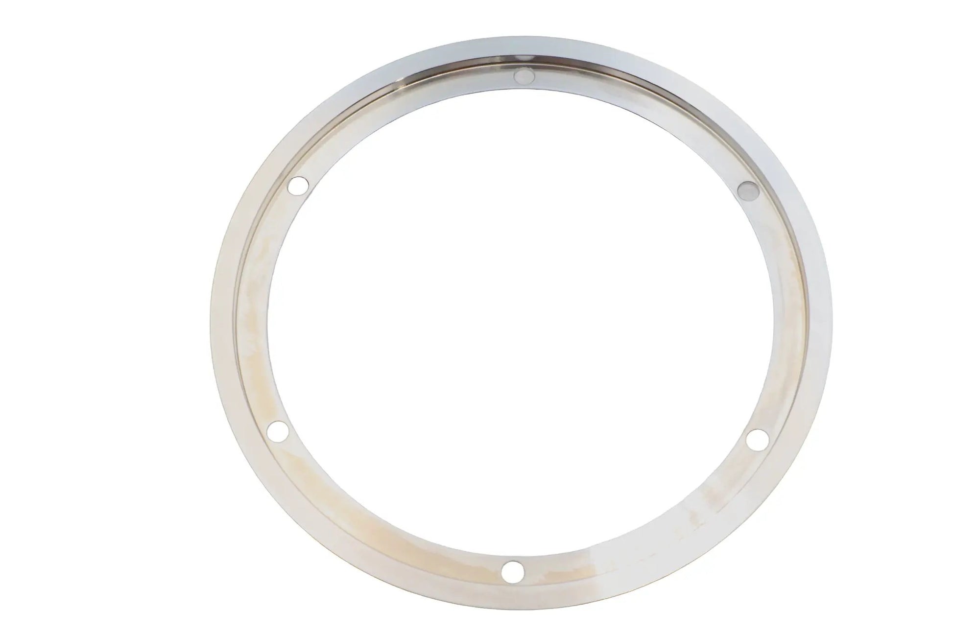 Ultima 2 Inch Front Pulley Inner Belt Guide - Chrome for Late Model Primary Belt Drive by Ultima
