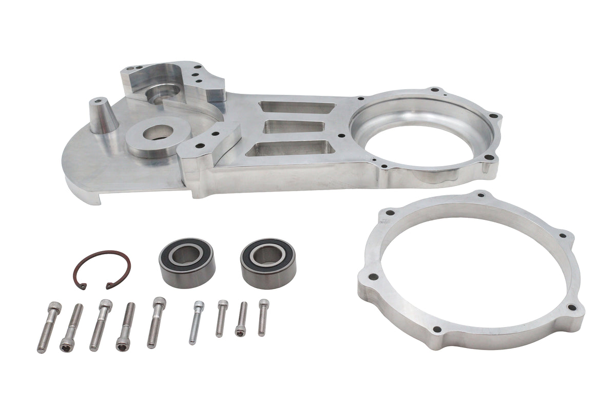 Ultima 58-986 2-Inch Late-Model Primary Belt Drive Polished Motor Plate Assembly