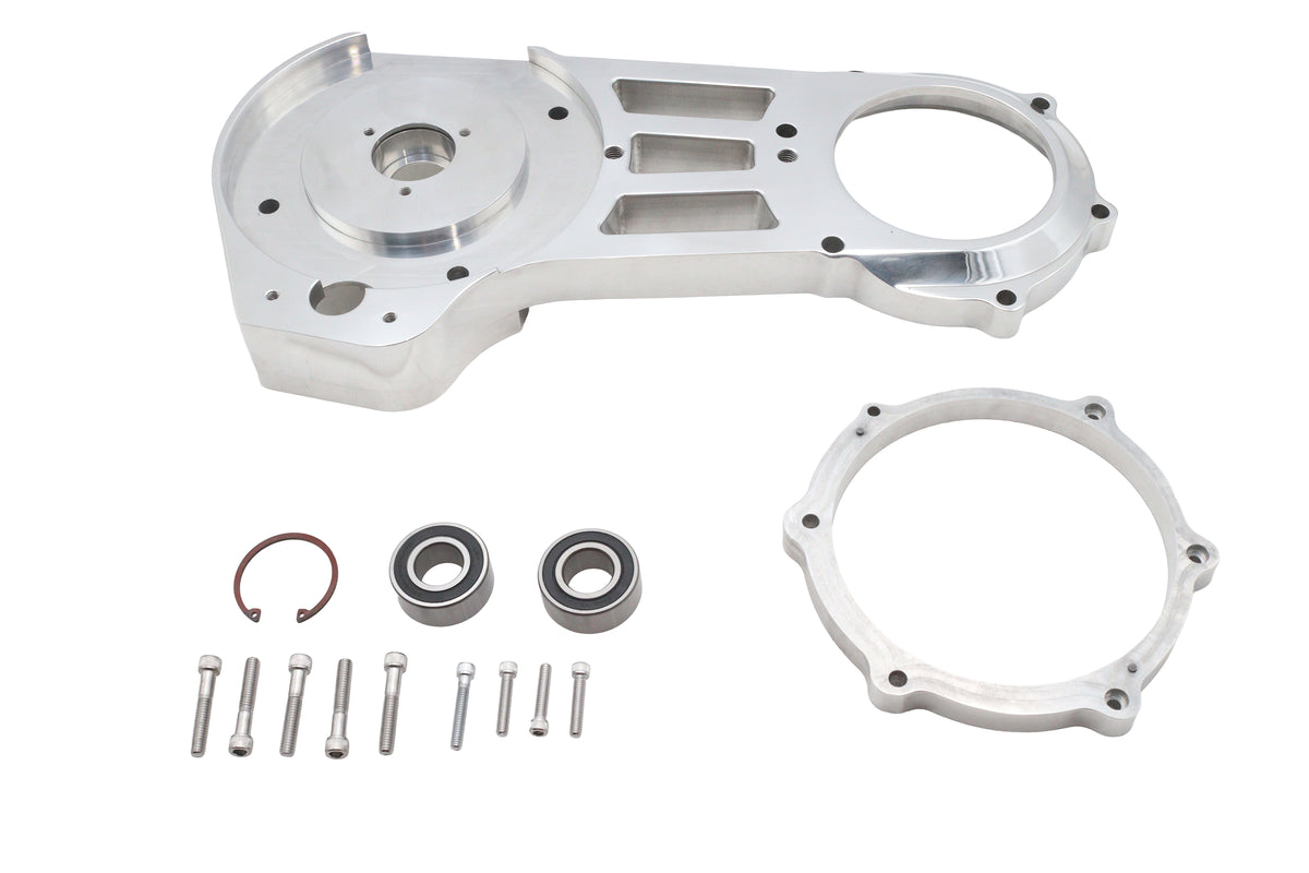 Ultima 58-986 2-Inch Late-Model Primary Belt Drive Polished Motor Plate Assembly