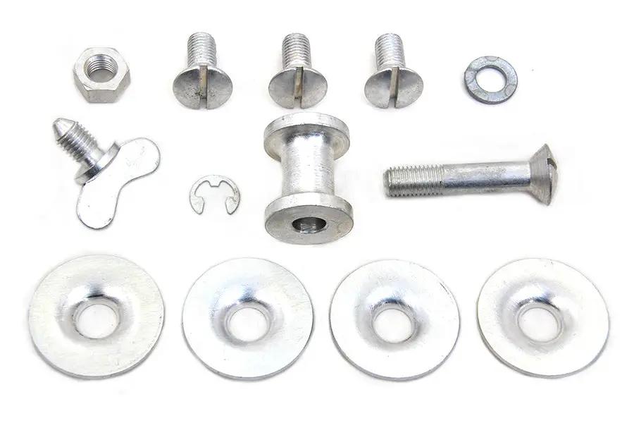 Colony Tool Box Mounting Kit Cadmium for Harley Davidson FL Models by Colony
