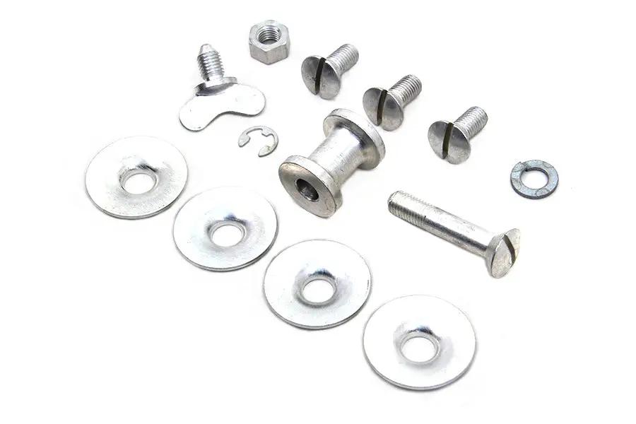Colony Tool Box Mounting Kit Cadmium for Harley Davidson FL Models by Colony