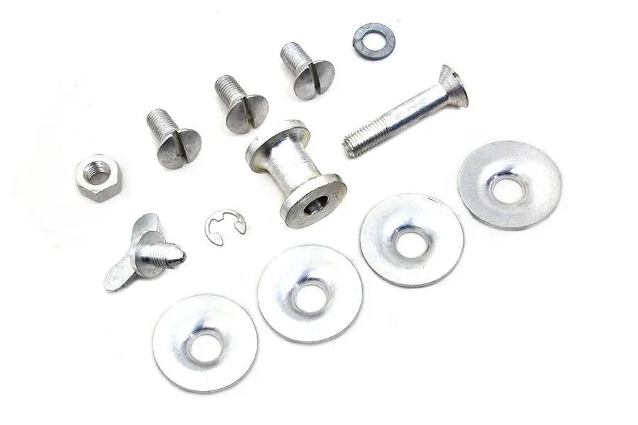 Colony Tool Box Mounting Kit Cadmium for Harley Davidson FL Models by Colony
