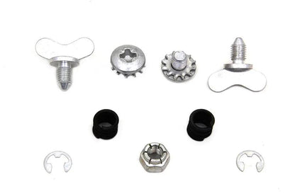 Colony Tool Box Mounting Kit with Cadmium Finish for Harley Davidson K Models by Colony