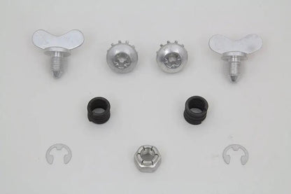 Colony Tool Box Mounting Kit with Cadmium Finish for Harley Davidson K Models by Colony