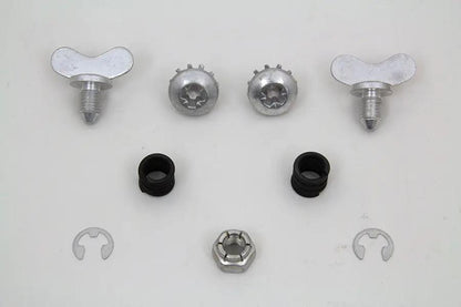 Colony Tool Box Mounting Kit with Cadmium Finish for Harley Davidson K Models by Colony