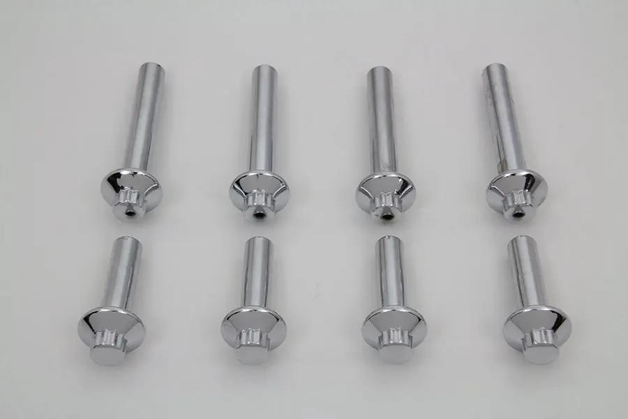 Colony 8-Inch Chrome Cylinder Head Bolt Set for Harley Davidson FXST (1992-2001) by Colony