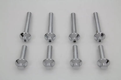 Colony 8-Inch Chrome Cylinder Head Bolt Set for Harley Davidson FXST (1992-2001) by Colony
