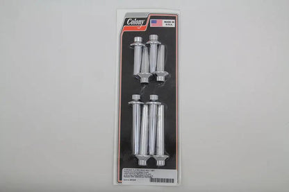 Colony 8-Inch Chrome Cylinder Head Bolt Set for Harley Davidson FXST (1992-2001) by Colony